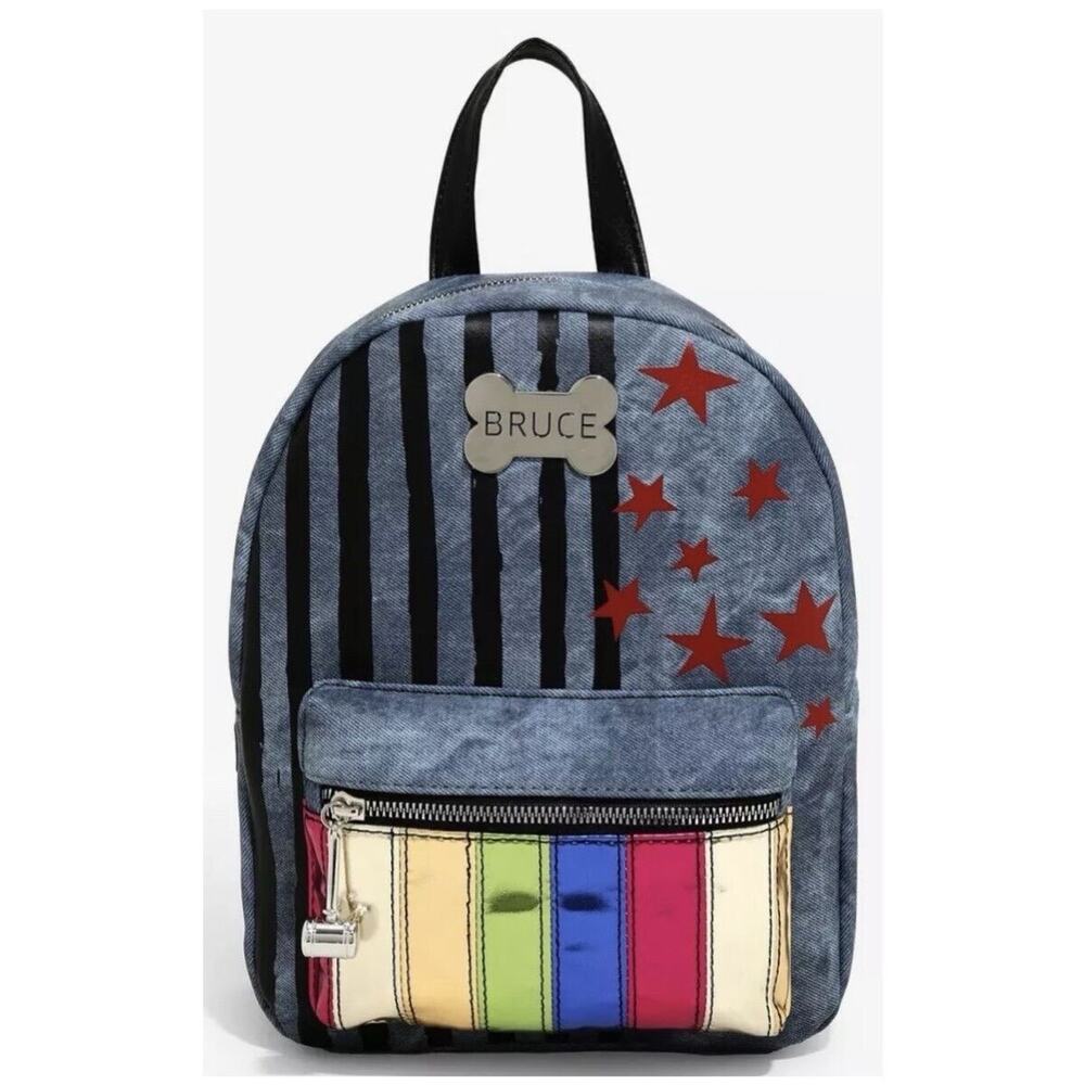 Hot Topic DC Comics Harley Quinn Birds of Prey Cosplay Mini Backpack